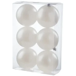 Boule de Noël nacrée x6-Gifi Best