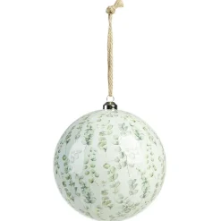 Boule de Noël Nature motif feuillage-Gifi Sale