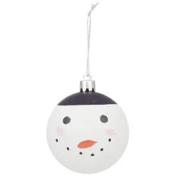 Boule de Noël Neige Boréal Ø6 cm x6-Gifi Outlet