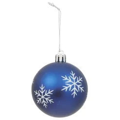 Boule de Noël Neige Boréal Ø6 cm x6-Gifi Outlet