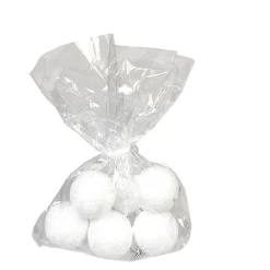 Boule de Noël plastique blanc x6-Gifi Hot