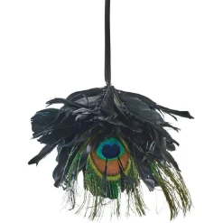 Boule de Noël plumes à suspendre-Gifi Online