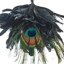 Boule de Noël plumes à suspendre-Gifi Online