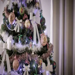 Boule de Noël Princesses Disney rose Ø8cm x4-Gifi Hot