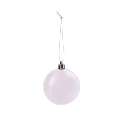 Boule de Noël rose et dorée x10-Gifi Clearance