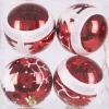 Boule de Noël rouge blanche x4-Gifi Clearance