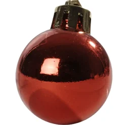 Boule de Noël rouge x12-Gifi Best
