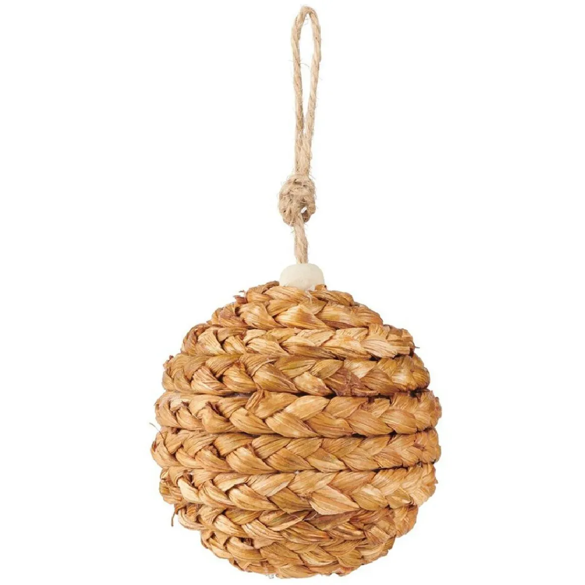 Boule de Noël style pomme de pin-Gifi New