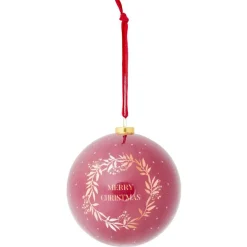 Boule de Noël traditionnel vintage Ø8cm - 3 modèles-Gifi Outlet