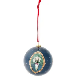 Boule de Noël traditionnel vintage Ø8cm - 3 modèles-Gifi Outlet