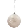 Boule de Noël transparente à paillettes-Gifi Clearance