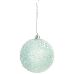 Boule de Noël transparente à paillettes-Gifi Clearance