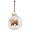 Boule de Noël transparente imprimé animaux Ø8cm-Gifi Sale