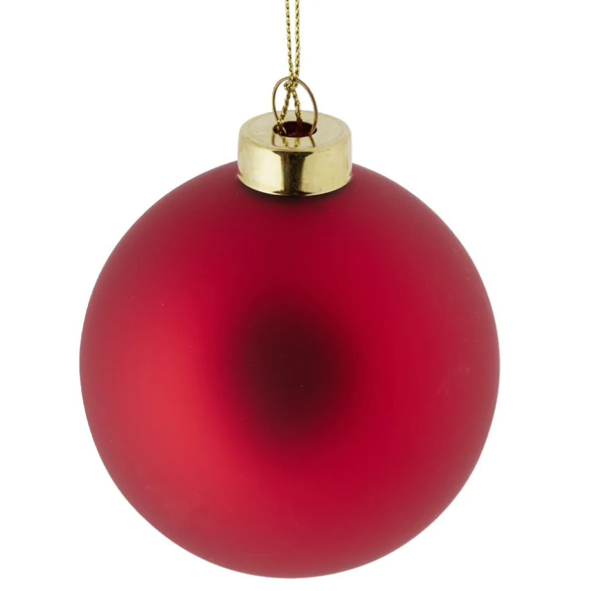 Boule de Noël verre Ø8cm - 3 modèles-Gifi Discount