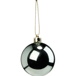 Boule de Noël vert brillant Ø6cm-Gifi Best