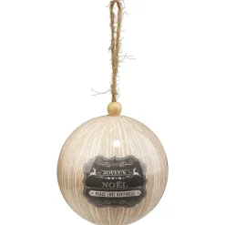 Boule de Noël XL design forêt Ø12cm-Gifi Best