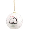 Boule de Noël XL papier design Tradition Ø12cm-Gifi Outlet
