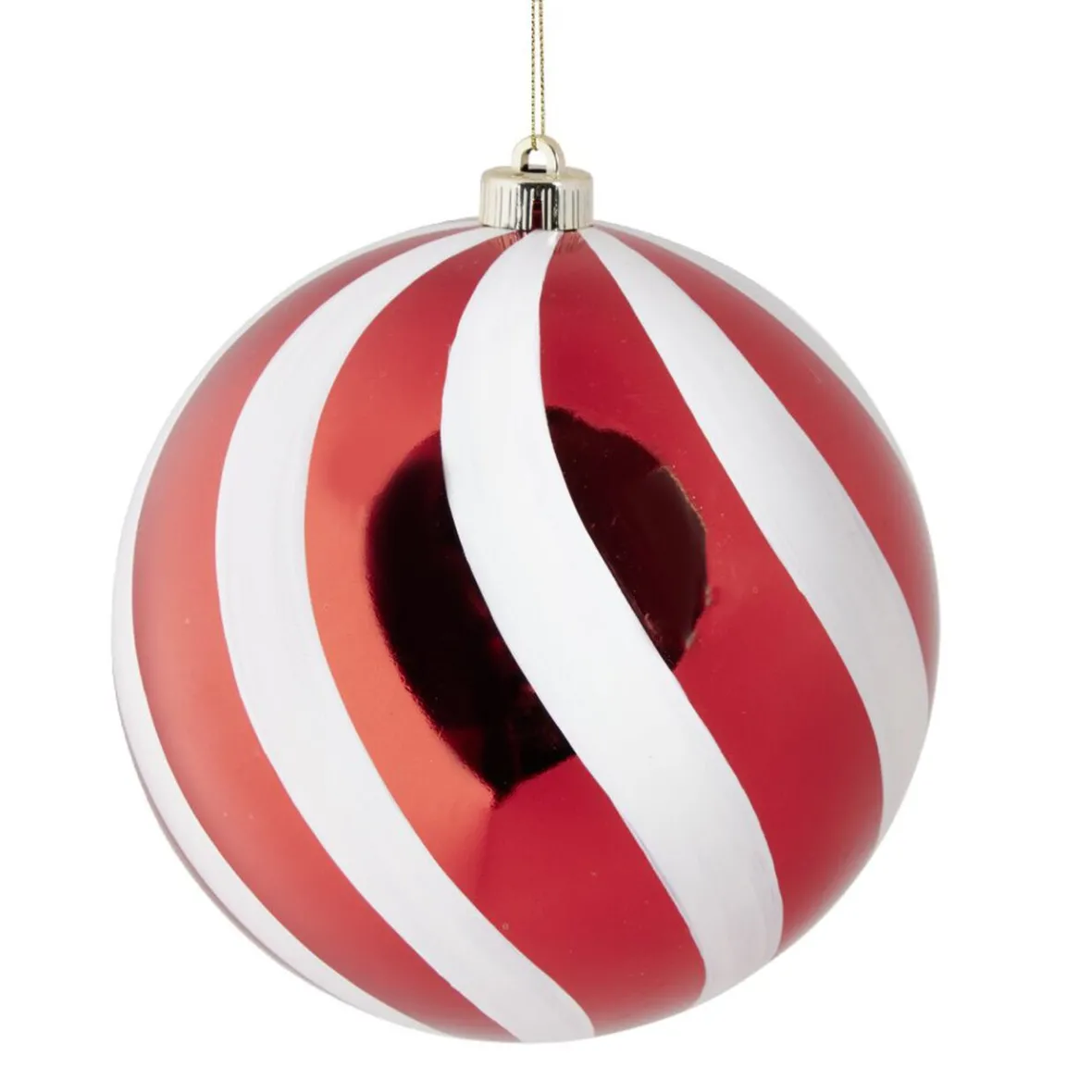 Boule de Noël XL rouge ou doré Ø20cm-Gifi