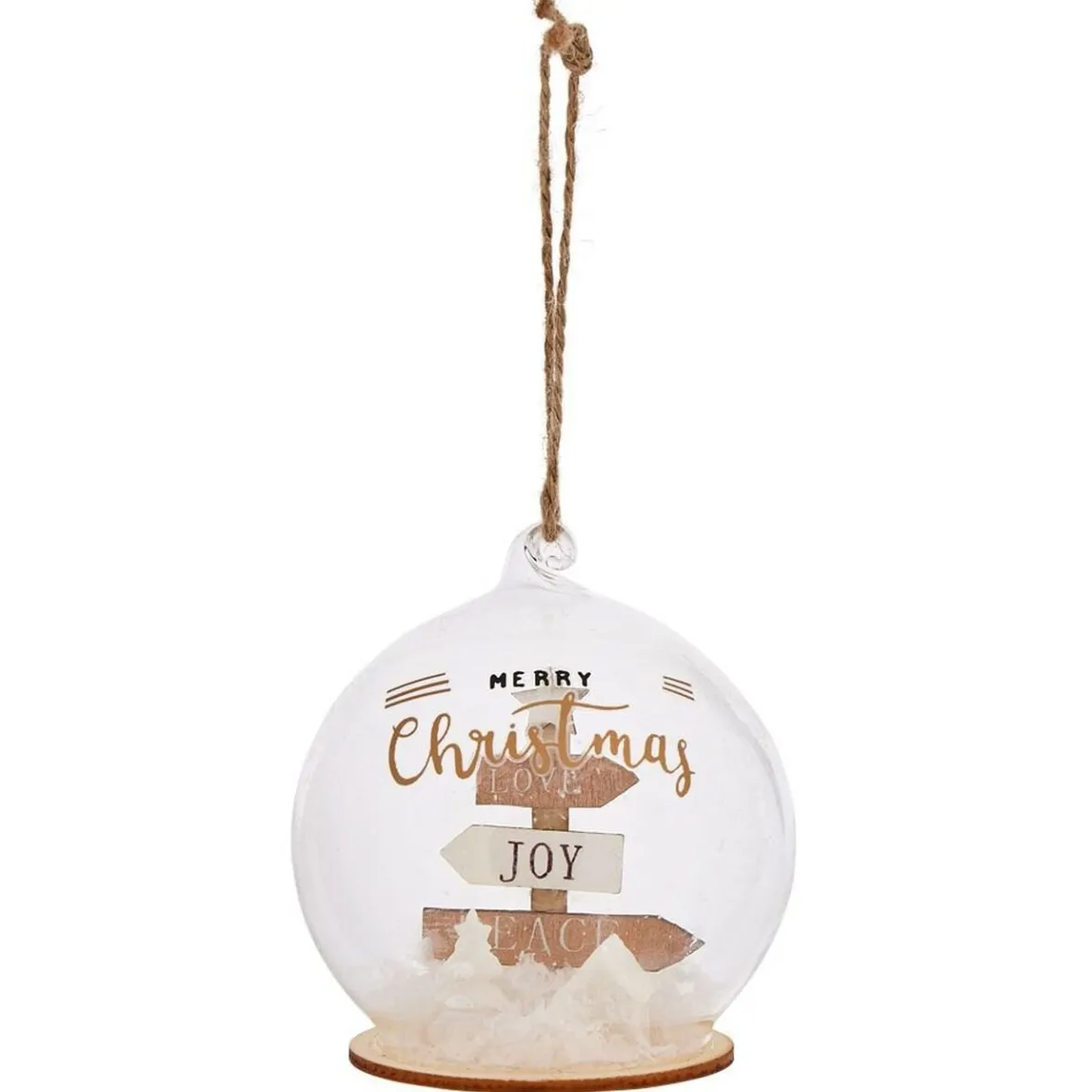 Boule de verre Merry Christmas-Gifi Clearance