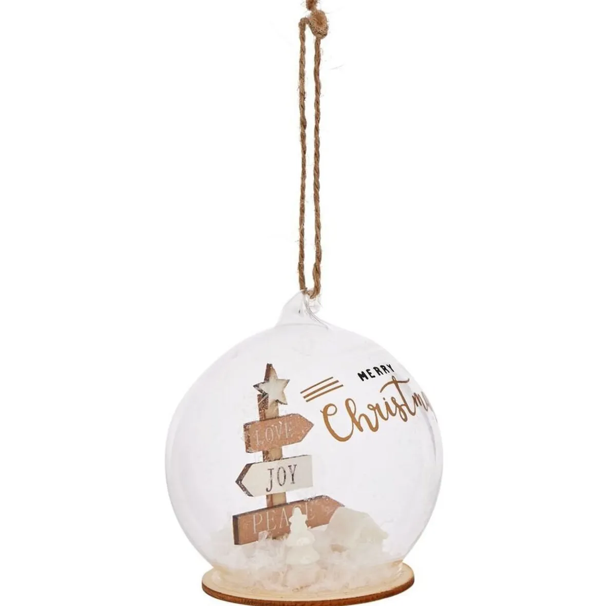 Boule de verre Merry Christmas-Gifi Clearance