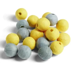 Boule papier x100 doré et argenté-Gifi Best