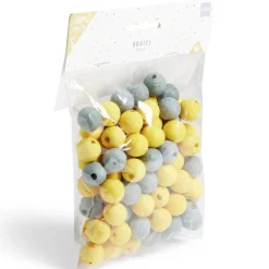 Boule papier x100 doré et argenté-Gifi Best