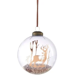 Boule transparent effet paillette-Gifi Hot