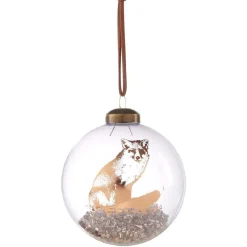 Boule transparent effet paillette-Gifi Hot