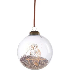 Boule transparent effet paillette-Gifi Hot