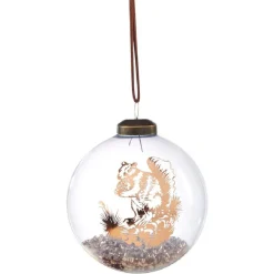 Boule transparent effet paillette-Gifi Hot