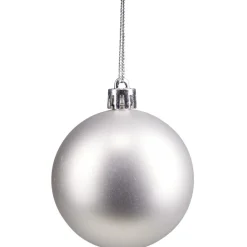 Boules de Noël argentées Ø4-5-6 cm x20-Gifi Discount