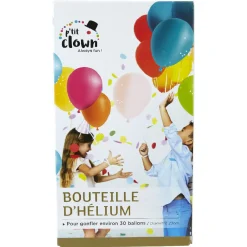 Bouteille d'hélium jetable pour 30 ballons-Gifi