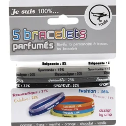 Bracelet parfumé design personnalité XS x5-Gifi Clearance