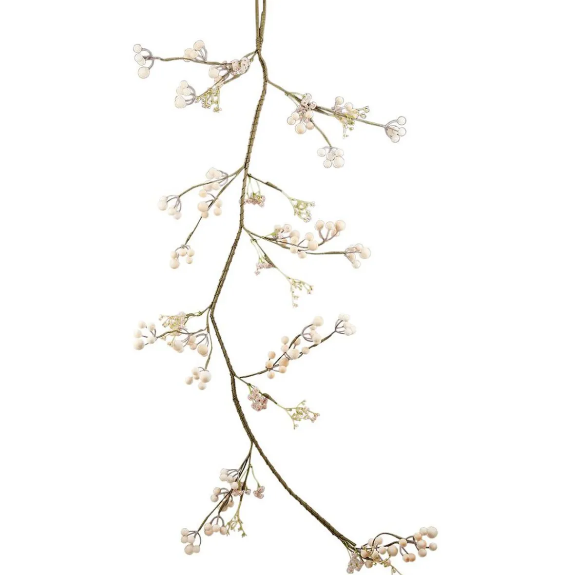Branche de baies artificielles roses L120cm-Gifi Hot
