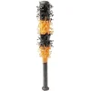 Bâton pour piñata Halloween froufrou orange et noir-Gifi Outlet