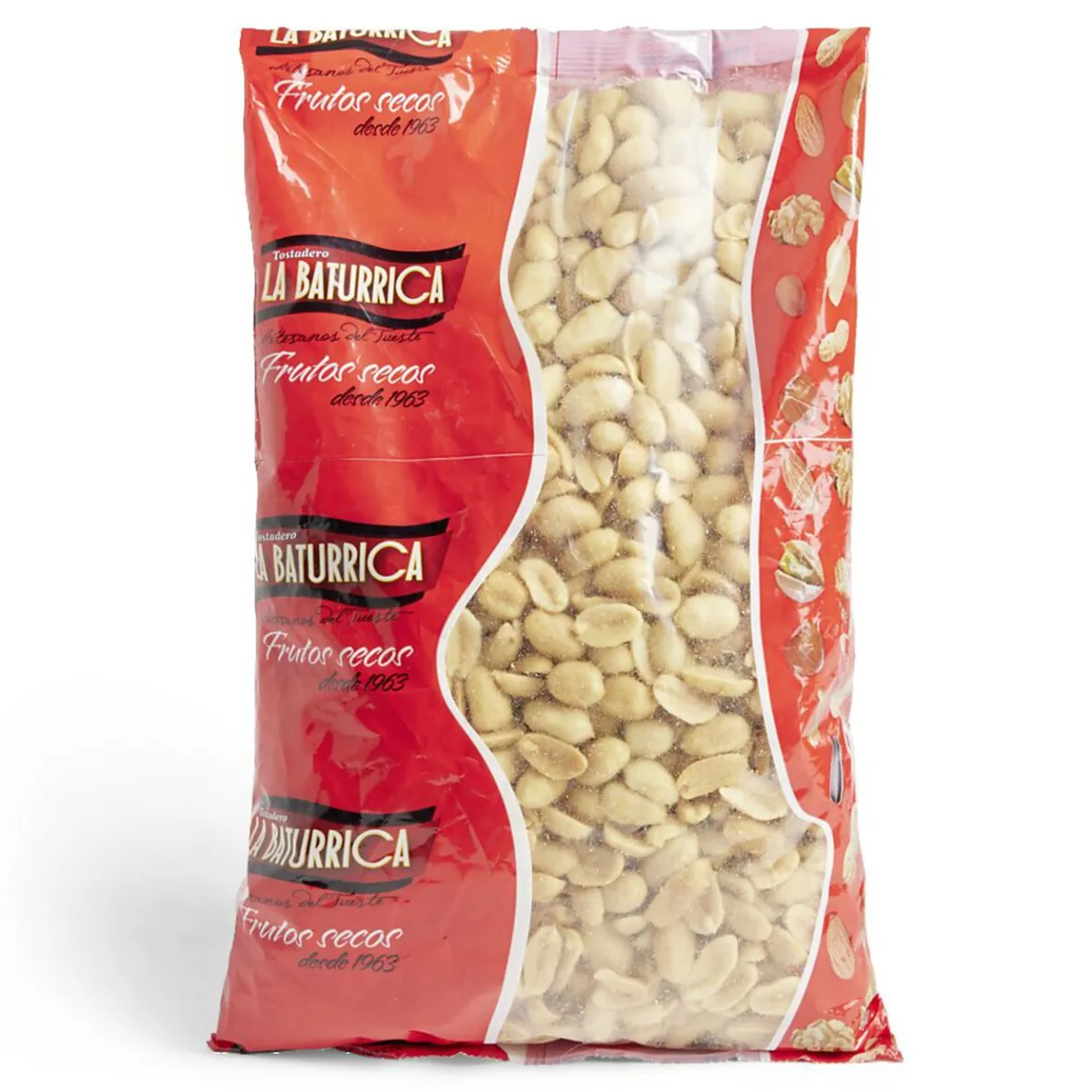 Cacahuètes grillées La Baturrica sachet de 1kg-Gifi Best