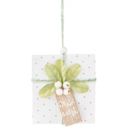 Cadeau de Noël à suspendre blanc-Gifi Sale