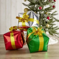 Cadeau gonflable x3 - 33x33x33cm-Gifi