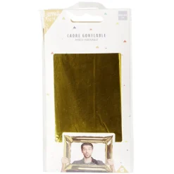 Cadre photo gonflable doré 86x60cm-Gifi Outlet