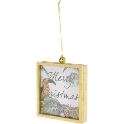 Cadre photo tropical à suspendre décoration de Noël-Gifi Discount