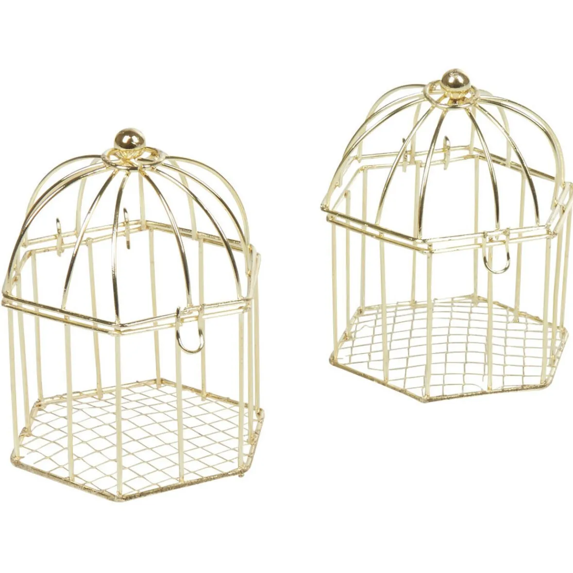 Cage à dragées dorée x2-Gifi Sale
