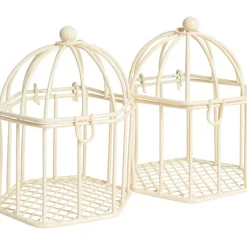 Cage à dragées ivoire x2-Gifi Discount