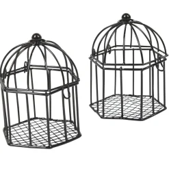 Cage à dragées noire x2-Gifi Discount