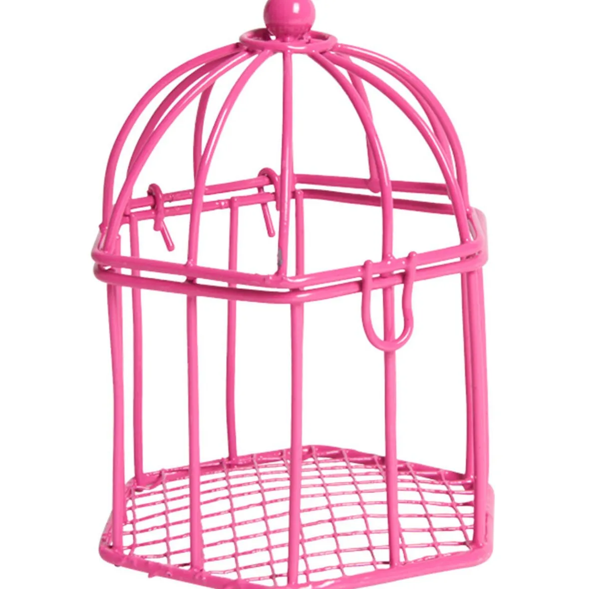 Cage à dragées rose fuchsia x2-Gifi Clearance