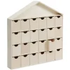 Calendrier de l'Avent 24 cases en bois-Gifi Online