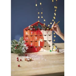 Calendrier de l'Avent 24 cases en bois-Gifi Online