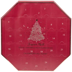 Calendrier de l'Avent avec 24 bougies parfumées Baies d’hiver-Gifi Online