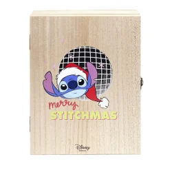 Calendrier de l'Avent en bois à remplir Disney Stitch 24x30cm-Gifi Online