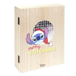 Calendrier de l'Avent en bois à remplir Disney Stitch 24x30cm-Gifi Online