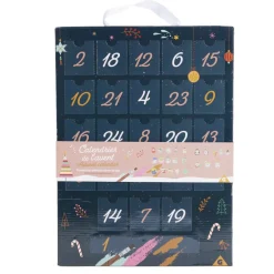 Calendrier de l'avent suspension à peindre-Gifi Hot